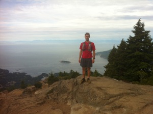 That's me on top of Eagle Bluffs. I need to work on more interesting poses. 