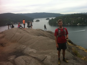 Hanging with the crowds at Quarry Rock